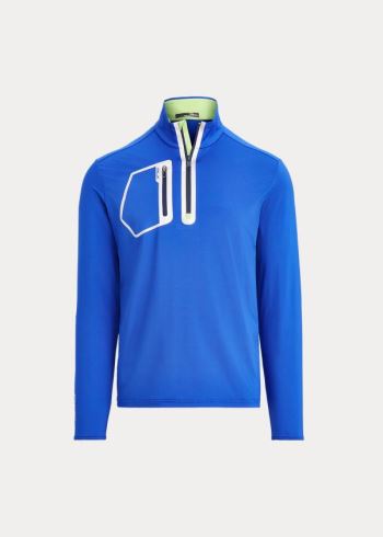 Ralph Lauren Performance Stretch Pullover Královská Modrá Blankyt | WLzjR4ij