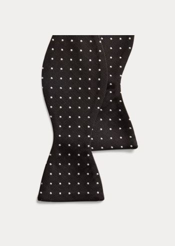 Ralph Lauren Polka-Dot Silk Repp Bow Tie Černé Bílé | oxzYcwnY