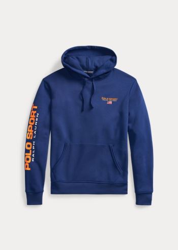 Ralph Lauren Polo Sportovní Fleece Hoodie Královská Modrá Blankyt | rF94d2WR