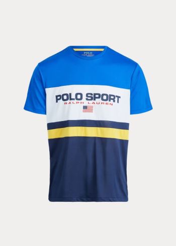 Ralph Lauren Polo Sportovní Performance T-Shirt Tmavě Blankyt Viacfarebný | 12gKwpJt