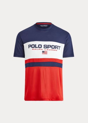 Ralph Lauren Polo Sportovní Performance T-Shirt Červené Viacfarebný | vm89Rlej