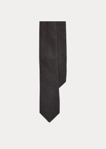 Ralph Lauren Print Cashmere-Silk Tie Šedé | Zcxa6QM1