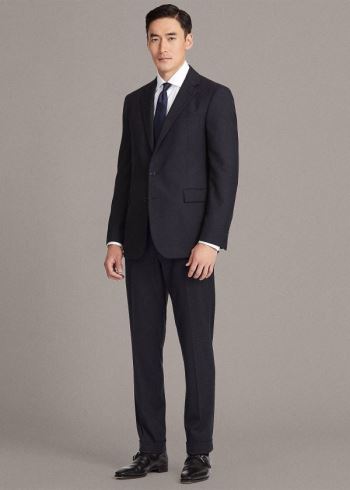 Ralph Lauren RLX Gregory Wool Twill Suit Tmavě Blankyt | EKXR8eBp