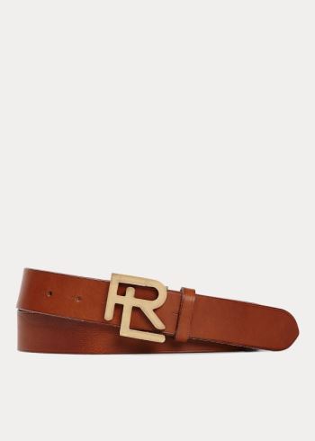 Ralph Lauren RL Vachetta Læder Belt Hnědé | Gf8k7kzW