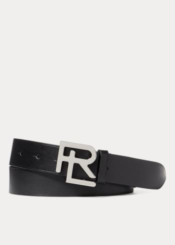 Ralph Lauren RL Vachetta Læder Belt Černé | a2FgWXd0