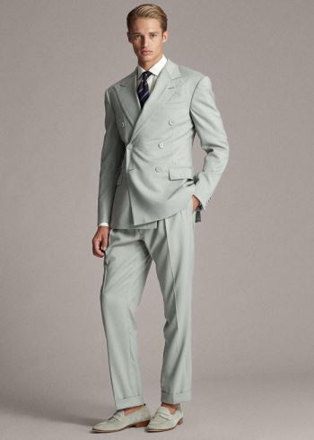 Ralph Lauren Ralph Handmade Gabardine Suit Šedé | yrJkX2wA