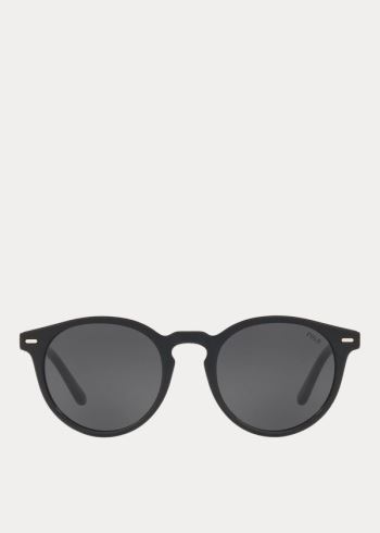 Ralph Lauren RegiMen'stal-Stripe Sunglasses Černé | floXsALo