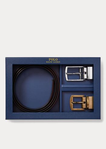 Ralph Lauren Reversible-Belt Set Hnědé Černé | tZdvTZl5