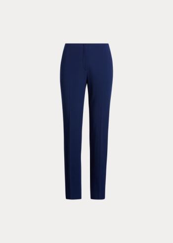 Ralph Lauren Simone Virgin Wool Pant Tmavě Blankyt | II5W73uN