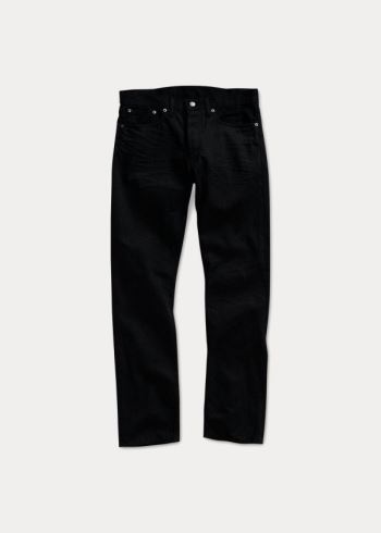 Ralph Lauren Slim Fit Selvedge Jean Černé | Blxpd2TF