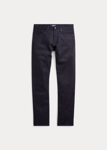 Ralph Lauren Slim Fit Selvedge Jean Černé Blankyt | uzwoThRX