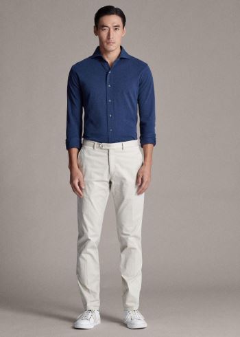 Ralph Lauren Slim Fit Stretch Chino Pant Hnědožlutý | N95DAP6o