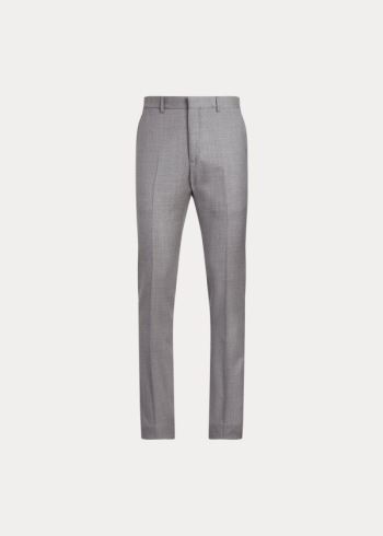 Ralph Lauren Slim Fit Wool Twill Trouser Šedé | XHeIibJA