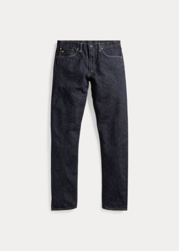 Ralph Lauren Slim Narrow Jean Tmavě Blankyt Blankyt Světle Modré | AT8269pG