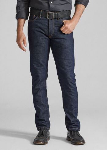 Ralph Lauren Slim Narrow Selvedge Jean Blankyt Blankyt Světle Modré | N6vaTRl0