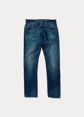 Ralph Lauren Slim Narrow Selvedge Jean Blankyt Blankyt Světle Modré | QKE1aaLH