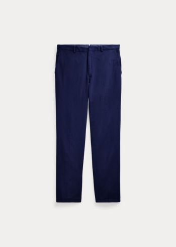 Ralph Lauren Stretch Chino Suit Trouser Světle Tmavě Blankyt | LLBpzBha