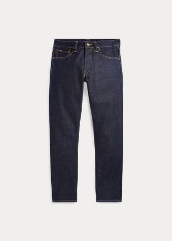 Ralph Lauren Sullivan Slim Selvedge Jean Tmavě Blankyt Blankyt Světle Modré | EXXzwUg4