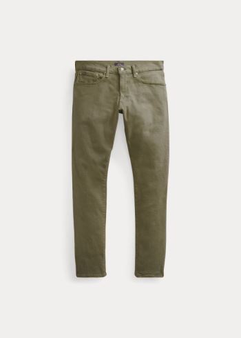 Ralph Lauren Sullivan Slim Stretch Jean Olivy Zelené | ZPVeYLED