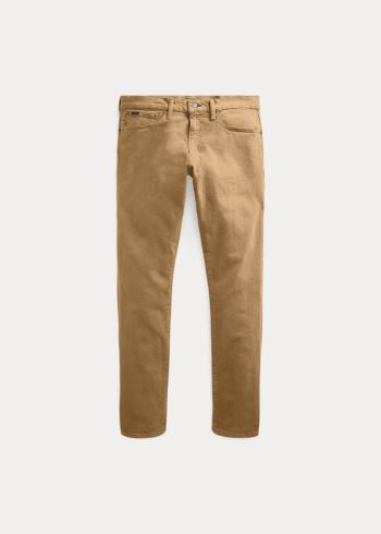 Ralph Lauren Sullivan Slim Stretch Jean Světle Hnědožlutý | eRdog5BR