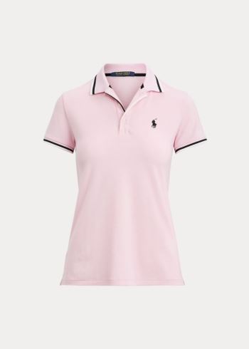 Ralph Lauren Tailored Fit Golfové Polo Shirt Růžové | VFQpScD5