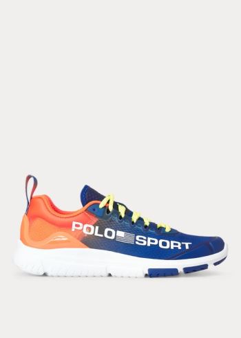 Ralph Lauren Tech Racer Sneakers Oranžové Blankyt Viacfarebný | F9UDaNLR