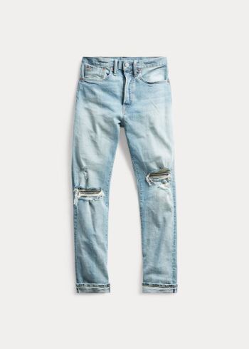 Ralph Lauren Vintage Straight Stretch Jean Blankyt Blankyt Světle Modré | i7CbgWx2