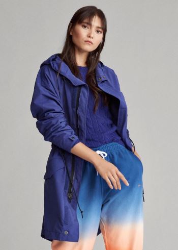 Ralph Lauren Vody-Repellent Windbreaker Královská Modrá Blankyt | 7HpA3iZV