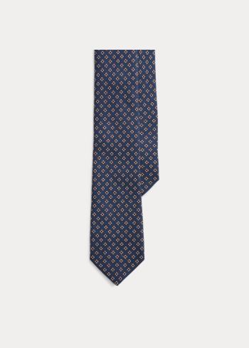 Ralph Lauren Wool Challis Narrow Tie Tmavě Blankyt | RdU1pWsv